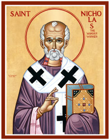 St. Nicholas Original Icon 14" tall