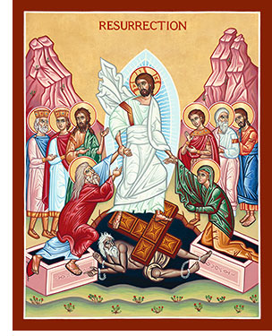 Resurrection of Christ icon