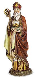 Saint Nicholas statue from Monastery Icons