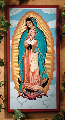 Monastery Icons icon of Our Lady of Guadalupe