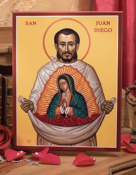 Monastery Icons icon of Juan Diego