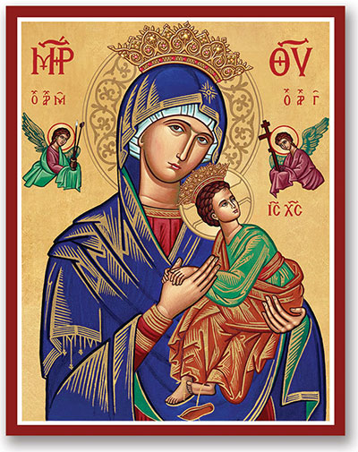 Our Lady of Perpetual Help crowned