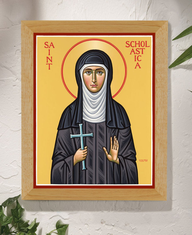St. Scholastica Original Icon 14