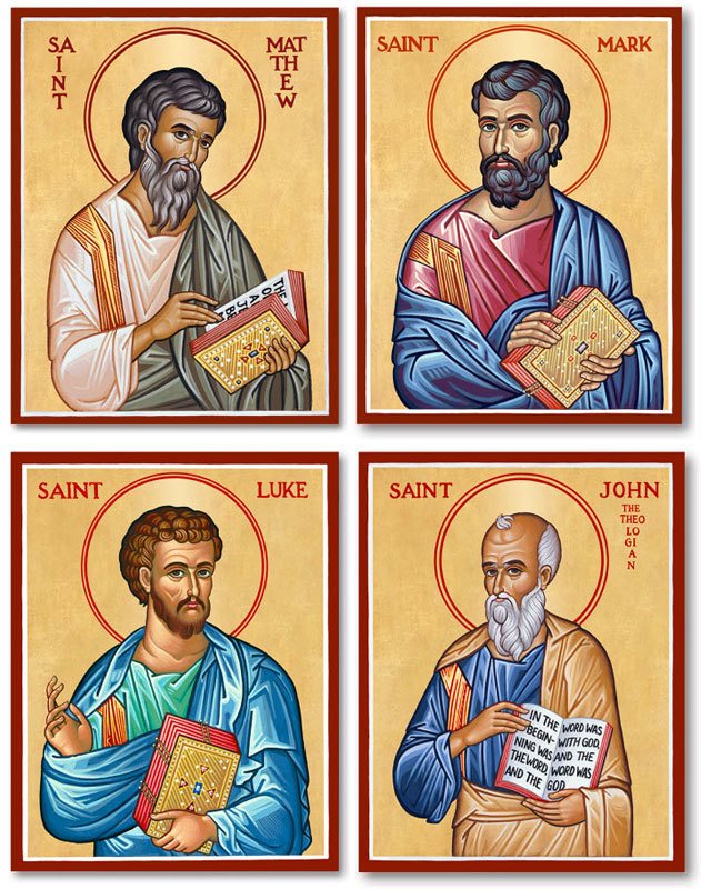 Image result for image of the four evangelists