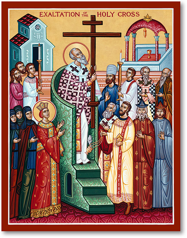 Great Feast Icons: Exaltation of the Cross Icon | Monastery Icons