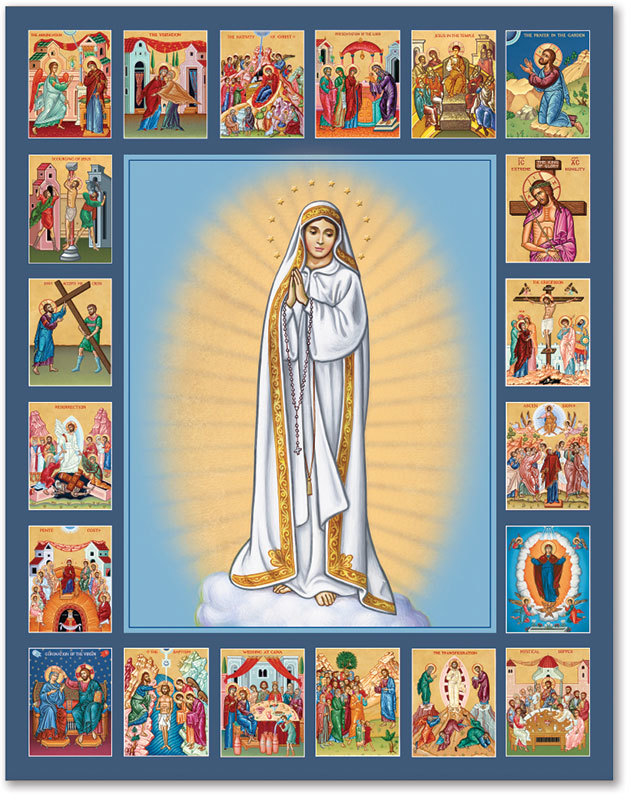 Fatima Rosary Icons | Monastery icons