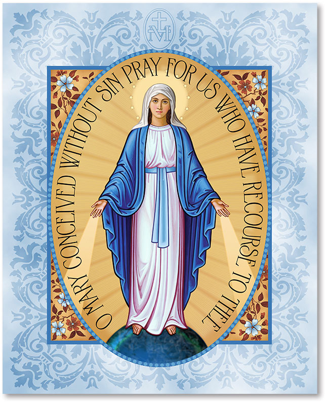 Image result for Miraculous medal image