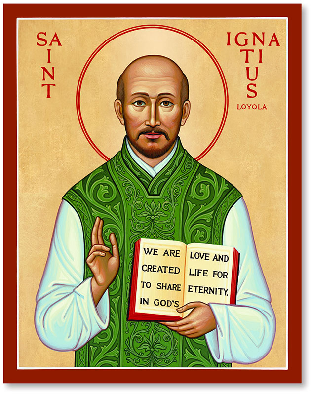 Men Saint Icons: St. Ignatius Loyola Icon | Monastery Icons