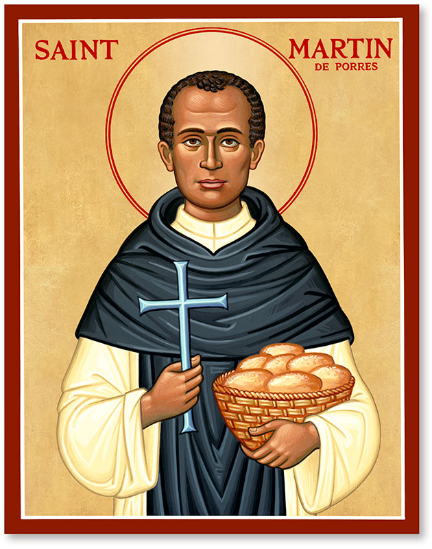 Men Saint Icons: St. Martin de Porres Icon | Monastery Icons