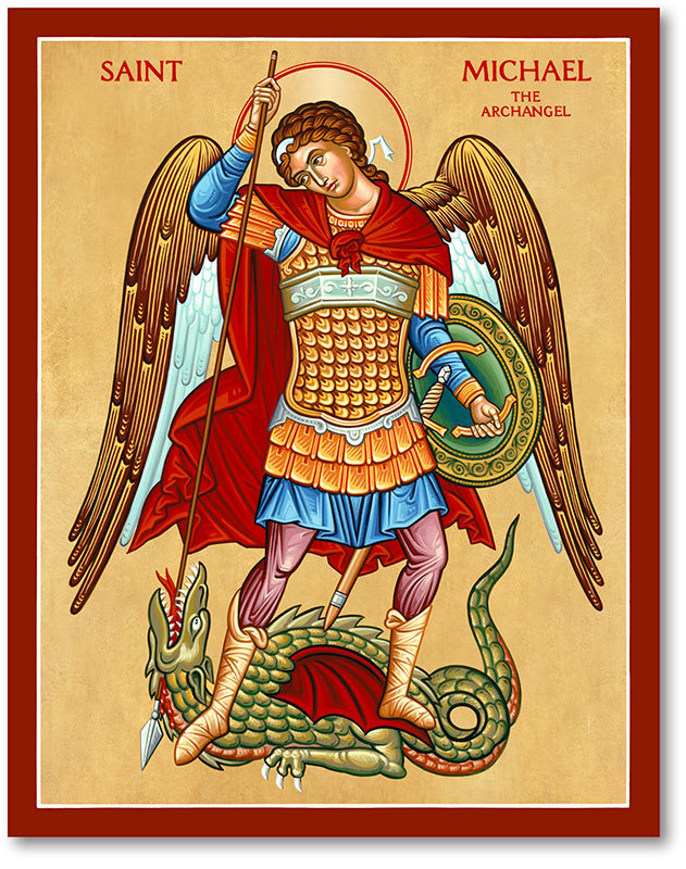 St Michael The Defender Icon Icons Of The Holy Angels Monastery Icons