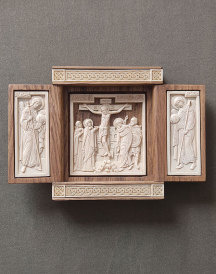 Crucifixion Heirloom Triptych