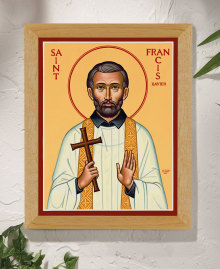 St. Francis Xavier Original Icon 14" tall
