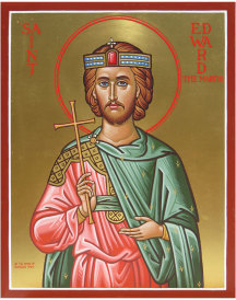 St. Edward the Martyr Original Icon 14" tall SOLD