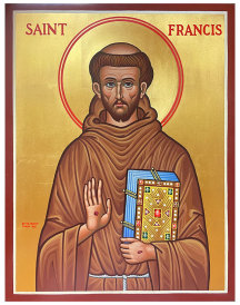 St. Francis Original Icon 14" tall SOLD
