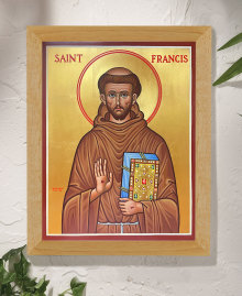 St. Francis Original Icon 14" tall SOLD