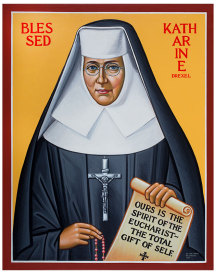 St. Katherine Drexel Original Icon 14" tall