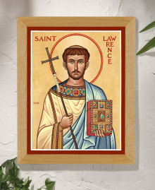 St. Lawrence Original Icon 14" tall