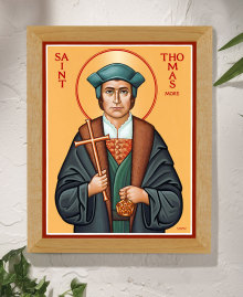 St. Thomas More Original Icon 14" tall
