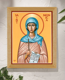 St. Monica Original Icon 14" tall