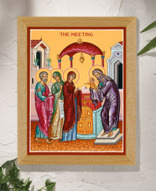 Meeting Of The Lord Original Icon 20" tall