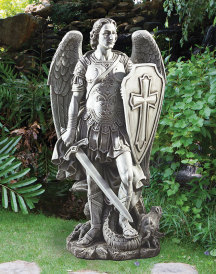 Saint Michael Victorious Statue 24"