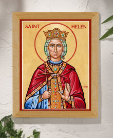 St. Helen Original Icon 14" tall