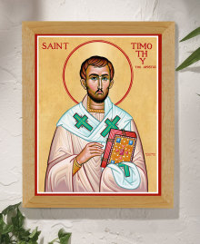 St. Timothy Original Icon 14" tall SOLD