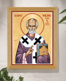 St. Nicholas Original Icon 14" tall