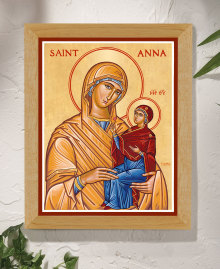 St. Anna Original Icon 14" tall
