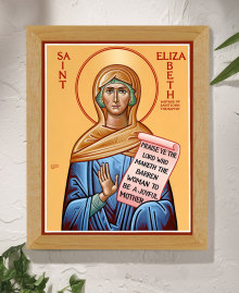 St. Elizabeth Original Icon 14" tall