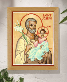 St. Joseph Original Icon 14" tall