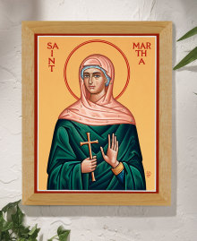 St. Martha Original Icon 14" tall