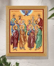 Twelve Apostles Original Icon 28" tall