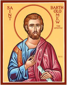 St. Bartholomew Original Icon 14" tall