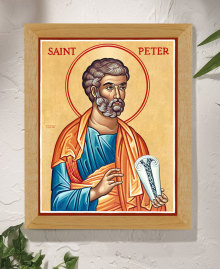 St. Peter Original Icon 14" tall