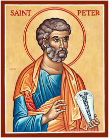 St. Peter Original Icon 14" tall