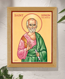 St. Simon Zealot Original Icon 14" tall