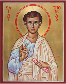 St. Thomas Original Icon 14" tall