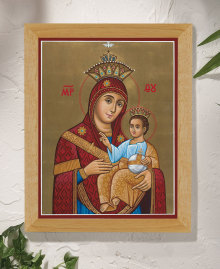  Our Lady of Bethlehem Original Icon 20" tall