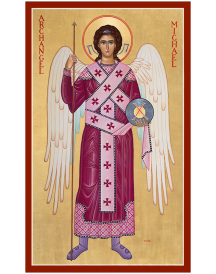 Archangel Michael Chapel Size Original Icon 48" tall