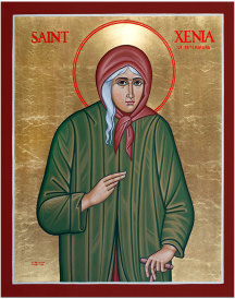 St. Xenia Original Icon 20" tall