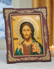 Christ Ornate Framed Icon