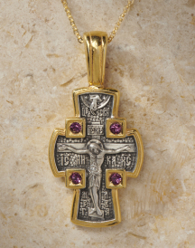 Jeweled Cross Pendant