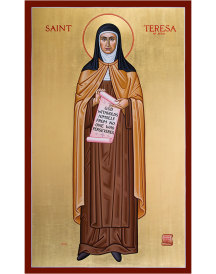 St. Teresa of Avila original icon 48" tall