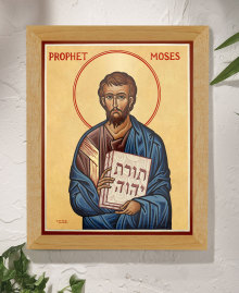 Prophet Moses Original Icon 14" tall SOLD