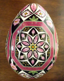 Russian Bloom Fine Art Egg