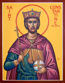 St. Constantine Original Icon 14" tall